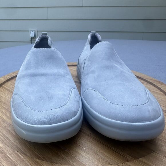 Vionic Penelope Slip-On Sneakers Wome's Size 7.5 Gray Nubuck Leather Comfort - Picture 3 of 9